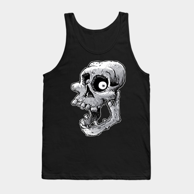 bonehead Tank Top by Bleee